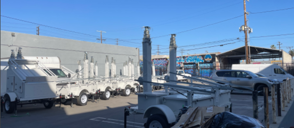 Solar CCTV Trailer
